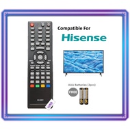 Compitable for Hisense Flat Panel LED TV Remote Control EN-83801
