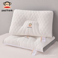 Hot SaLe Paul Frank Latex Pillow Inner One-Pair Package Pillow Core Adult Neck Pillow Single Cervical Pillow Student Dor