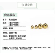 Small Gold Beads Jewelry Accessories Loose Beads Transfer Beads Beads Spacer Beads Necklace Bracelet