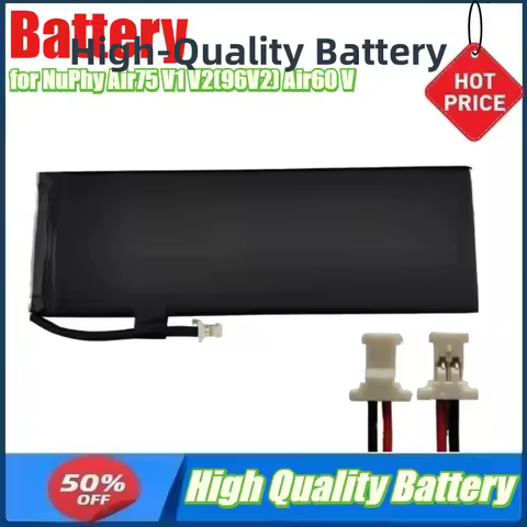 Battery for NuPhy Air60 V2 Air75 V1 V2(96V2) Mechanical Keyboard Battery
