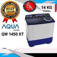 Mesin Cuci 2 Tabung 14 Kg AQUA Type: QW-1450XT (Khusus Daerah Medan)