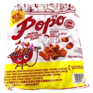 Popo Fish Cracker Muruku Ikan Sweet And Spicy Flavor 30x12g