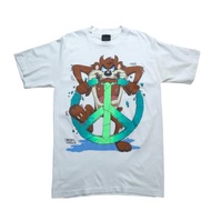 80s 華納兄弟 TAZ peace & Love tee
