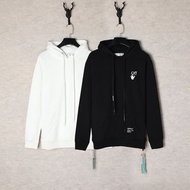 OFF WHITE 22ss經典宗教油畫圖案連帽衛衣