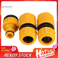  3Pcs 1/2Inch 3/4Inch Garden Water Hose Pipe Fitting Quick Tap Connector Adaptor