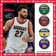 Size 7 | Wilson NBA Basketball Chicago Bulls/Golden State Warriors/Boston Celtics Rubber WTB1300XB
