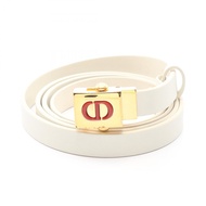 【二手】迪奧 (Dior) CD Logo 女士真皮腰帶