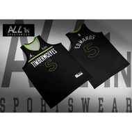 ALL1N TIMBERWOLVES EDWARDS 5 FULLSUBLIMATION QUALITY JERSEY
