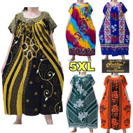 ALADDIN SIZE 5XL BAJU BATIK / BAJU DRESS / BAJU BATIK TIDUR GOOD QUALITY