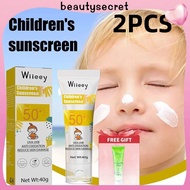 24h Shipping 【FREE GIFT】Wiieey Sunblock Kids Sunscreen Skrin Tabir Surya Body Lotion Spf50+ Summer O