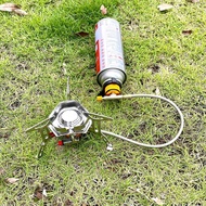 Outdoor Camping BBQ Stove Portable Stove Foldable Butane Stove Windproof High Flame Camping Stove Bu