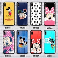 Mickey mouse case iphone 5/5s 6/6s 7/8 6 plus 6s plus 7 plus 8 plus custom case glass case
