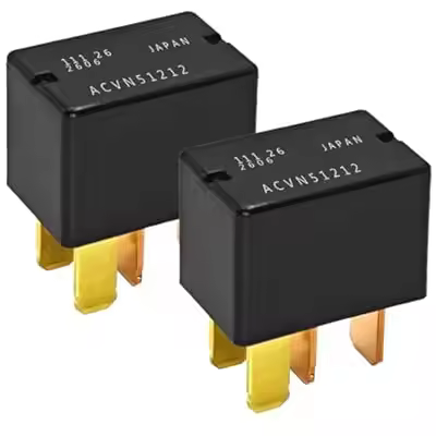 5PCS RELAY,STARTER 8627A030 ACVN51212 4 Pins Relay for Mitsubishi Car ECU Repair ICs transistor