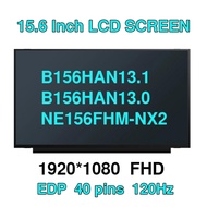 15.6" 120Hz Laptop LCD Screen B156HAN13.1 B156HAN13.0 Fit NE156FHM-NX2 NX1 For Lenovo Legion 5-15ARH