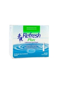 Refresh Plus Eye Drops亮視眼藥水(1盒$50，2盒或以上$40/盒)