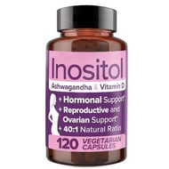 ฮอร์โมนเพศหญิง D-Inositol ยังคงอยู่หลังจากรวมกับกรดโฟลิกและวิตามินดี Hillee