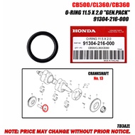 CB500/CL360/CB360 O-RING 11.5 X 2.0 "GEN.PACK" (TD3AZL)