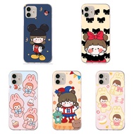 AF-194 funny girl Silicone TPU Case Compatible for Infinix Note 6 7 11 11S 8I 8 10 Pro Lite Cover So