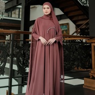 Luna Abaya sultan model mewah turki arab terbaru 2025 kekinian gamis lebaran 2025 viral tiktok warna