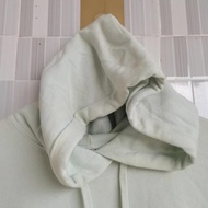 117. Hoodie Dewasa Lengan Panjang Toska Size L PRELOVED] (SECOND) (BEKAS) (BALL)