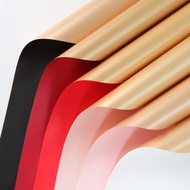 1PCS  Korean 2 tone gold two-color thick waterproof bouquet wrapping paper gilt paper