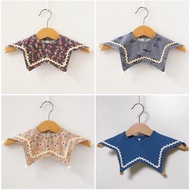 bibs baby baby bib New baby cotton 360 degree round bib newborn saliva towel petals stars bib soft c