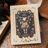 Gothic Style Tarot Notebook High Aesthetic Value Retro Artistic Mini Creative Notebook Personalized