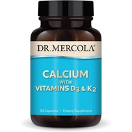 Dr. Mercola Calcium with Vitamins D3 & K2 - Supports Bone & Heart Health* - Calcium with Vitamins D3
