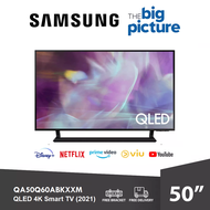 FREE SHIPPING Samsung QLED 4K Smart TV 50 Inch UHD Television can YouTube Netflix Televisyen Free TV Bracket Hdmi 电视机 QA50Q60ABKXXM