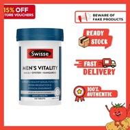 Swisse Men Vitality 120 tabs/Swisse Men's Ultivite MultiVitamin 120 tabs/Men Potency+ 60Tabs