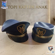 Premium Air Force Boys Girls Captain Pilot Cap
