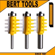 BERT🇸🇬｜Finger Pull Router Bit Finger Joint Router Bit Reversible Finger Glue Joint Router Bit Woodwo