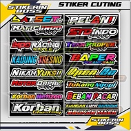 Racing Words PACK Stickers/VIRAL Stickers/HOLOGRAM Stickers/Cool Stickers/Trending Stickers/Stickers