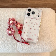 Red Small Flower Bow Case Realme C71 C75 C85 Pro C75X Note 70 C65 60X 50 60 11 4G Narzo 50I Prime C6