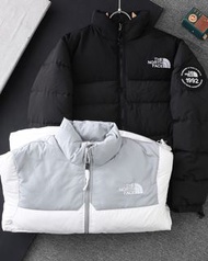 Clearance 韓國優惠預訂 2色選 the north face 刺繡logo 1992 戶外機能 防水面料 RDS羽絨外套