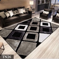 Bali matte felt floor carpet, living room carpet size 2mx3m and 1m6x2m3, decorative carpet