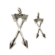 Cody Sanderson Double Arrow Feather Pendant Cody Bow Arrow Star Pendant Street Wear Bow Arrow Pendant 925 Sterling Silver Pendant