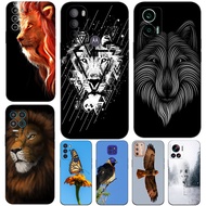 Case For Motorola Moto G 5G Plus G10 G20 G30 G100 5G One 5G Ace Phone Cover Silicone wolf