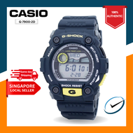 [Creationwatches] Casio 7900 Series G-7900-2D G7900-2D G-Shock Rescue Digital Sport Mens Watch casio g7900 g-7900-2d