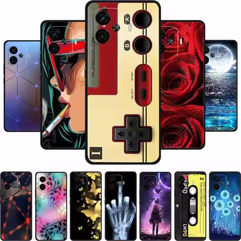 For Vivo iQOO Neo 10R Back Cover Case 10 R Phone Cover Black Silicone Soft Coque For Vivo iQOO Neo 1