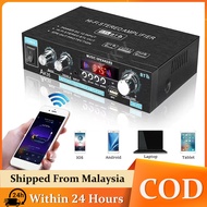 【Ready stock】AK35 800W Bluetooth 5.0 Audio Power Amplifier 2 Channel Stereo Receiver with Remote Con