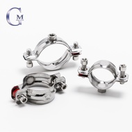 3/4'' to 3'' Sanitary Stainless Steel SS304 Pipe Clamp Ajustable Clamp Pipe Fixer Pipe Holder Pipe H