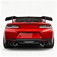 LMTUNING 1LE Style Rear Spoiler Compatible with Chevrolet Camaro 2016-2023 ABS Rear Wing Trunk Lip C