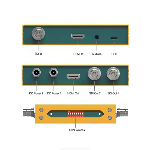 AVMATRIX SC2030 SDI to HDMI-Compatible Signal Converter, 3G-SDI HDMI-Compatible Scaling Cross Conver