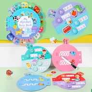 7.24-Early Childhood Education Flash Card Letter Cognition Quiet Book Word Letter Shape Color Cognit