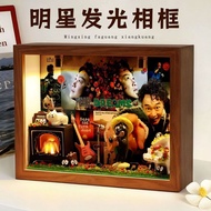 陈奕迅明星周边相框礼物摆台桌面应援摆件照片收纳盒小夜灯生日4.2 Eason Chan celebrity merchandise photo frame gift desktop support o