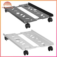 Mobile CPU Stand with Rolling Caster Wheels Adjustable Heavy-Duty PC Tower Stand Steel PC Tower CPU 