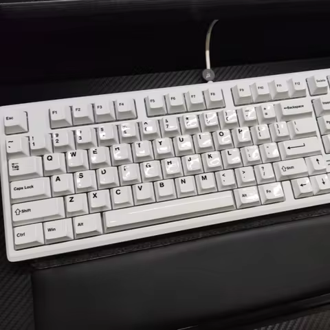 Dareu Ceramic Keycap 123key Mechanical Keyboard Smooth Surface Cherry Character Wear-Resistant Custo