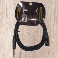 DT Audio Female XLR to 1/4 Inch (6.35mm) Microphone cable - 6 meter DMD-02