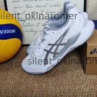 ASICS GEL-TACTIC 12 白銀配色 男女同款排球鞋